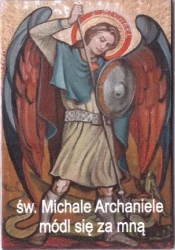 Magnes na lodówkę - Św. Michał Archanioł - Petrus