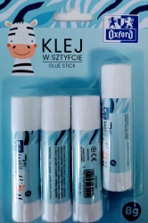 Zestaw 4x klej Oxford 8 g - Oxford art pap