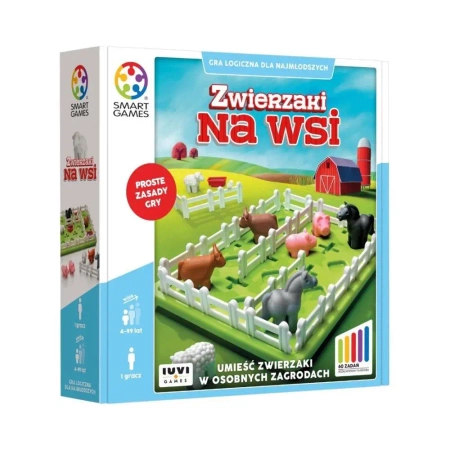 Smart Games Zwierzaki Na Wsi (PL) IUVI Games - IUVI Games