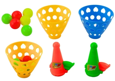 Łapacz wyrzutnia gra zręcznościowa MIX - Leantoys