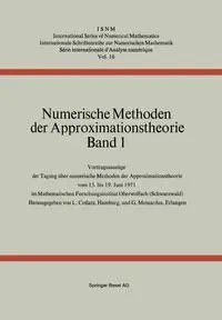 Numerische Methoden der Approximationstheorie - COLLATZ