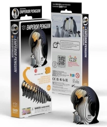 Pingwin Cesarski Eugy. Eko Układanka 3D - Eugy