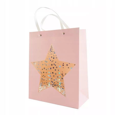 Torebka Prezentowa Gwiazdka 18X23cm