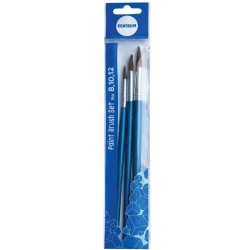 Zestaw pędzli okrągłych 3szt. - Centrum