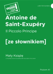 Il Piccolo Principe / Mały Książę z podręcznym sło - Antoine de Saint-Exupry