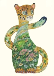 Karnet A135 B6 + koperta Młody jaguar - DM Collection