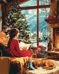 Malowanie po numerach - W oczekiwaniu cudu 40x50cm - Ideyka