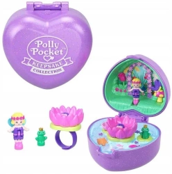 Polly Pocket Zestaw Serduszko z pierścionkiem - Mattel