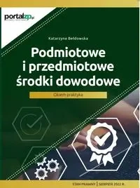 Podmiotowe i przedmiotowe środki dowodowe - Katarzyna Bełdowska