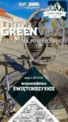 Województwo świętokrzyskie. Mapa tras rowerowych - praca zbiorowa