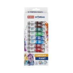 Farby tempera 12 kolorów EASY - Easy Stationery