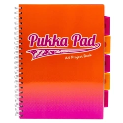 Kołozeszyt Pukka Pad A4 Fusion Project Book pomarańczowy - Pukka Pads