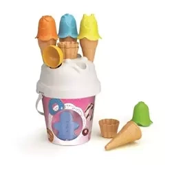 Zestaw do piasku ciasteczka z lodami i babeczkami - Tupiko