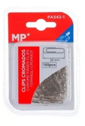 Spinacz biurowy 28mm 100szt srebrne - MP Main Paper
