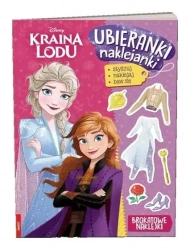 Kraina Lodu Ubieranki naklejanki - praca zbiorowa