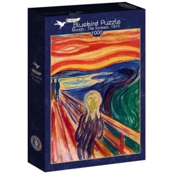 Puzzle 1000 Krzyk, Munch - Bluebird Puzzle