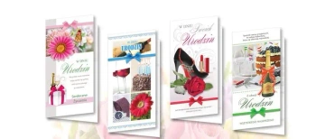 Karnet DL De Lux. Urodziny MIX (10szt.) - Top Graphic