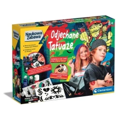 Naukowa zabawa. Odjechane tatuaże - Clementoni