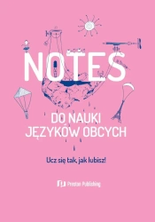 Notes do nauki języków obcych różowy - opracowanie zbiorowe