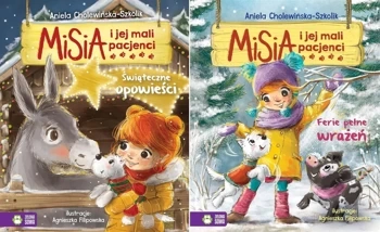 Misia i jej mali pacjenci.Świąteczne opowieści + Ferie pełne wrażeń PAKIET - Aniela Cholewińska-Szkolik
