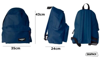Plecak Sampack granatowy - MP Main Paper