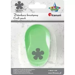 Dziurkacz z motywem Kwiat 25mm - Titanum
