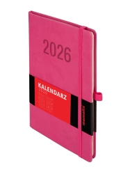 Kalendarz 2026 A5 Memofix TDW różowy - -