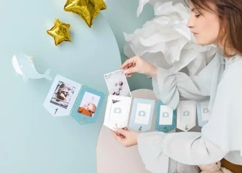Girlanda na zdjęcia Wieloryb 10.5x15cm - PartyDeco