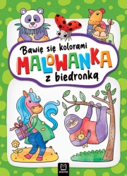 Malowanka z biedronką. Bawię się kolorami - Agata Kaczyńska