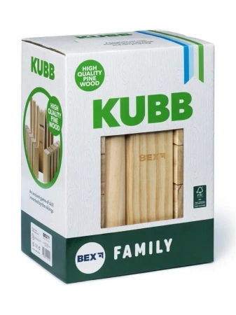 Gra plenerowa Kubb Family Certyfikat FSC - Tactic