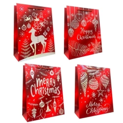 Torebka prezentowa S Boże Narodzenie mix - Ju-Piter