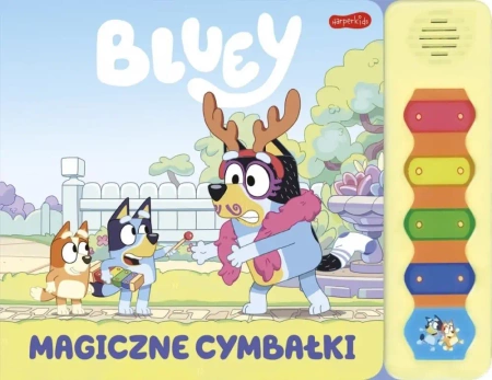 Bluey. Magiczne cymbałki. Książeczka z dźwiękami - praca zbiorowa