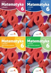 Matematyka z plusem 6 Podręcznik + Ćw. WERSJA A Liczby cz. 1-2 + Geometria - M. Dobrowolska, M. Karpiński, P. Zarzycki, M. Jucewicz