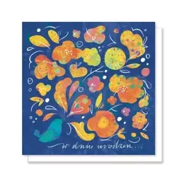 Kartka okolicznościowa. W dniu urodzin - praca zbiorowa