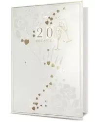 Karnet B6 Rocznica ślubu HM200-1708 - Pan Dragon