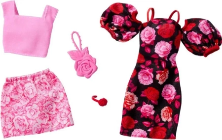 Barbie ubranka + akcesoria 2-pak HYV03 - Mattel