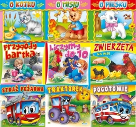 (144) Książeczka do czytania - sztywne strony MIX - praca zbiorowa