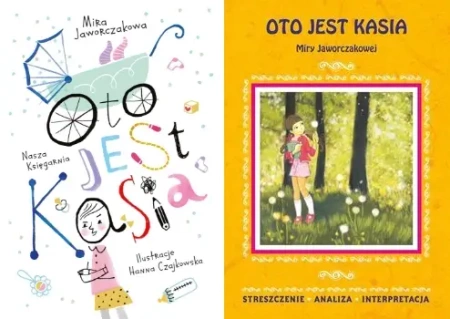 Oto jest Kasia Książka + Opracowanie Zestaw - Mira Jaworczakowa