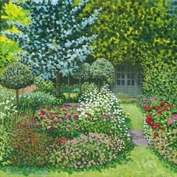 Karnet z kopertą Mums Garden - Susan Entwistle
