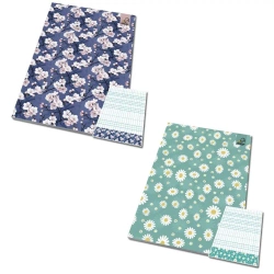 Notes A6/50K kratka poddruk Kwiatki (10szt) - Bee-bee