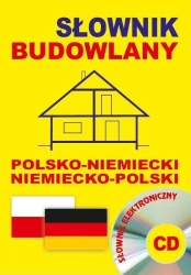 Słownik budowlany pol-niemiecki niemiecko-pol + CD - praca zbiorowa