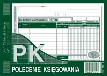 PK Polecenie księgowania 412-03 - Michalczyk i Prokop