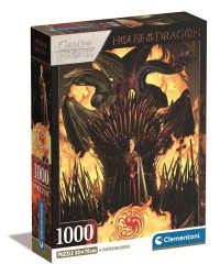 Puzzle 1000 Compact House Of The Dragon - Clementoni