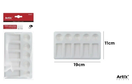Paleta malarska prostokątna 18,5x11cm - Artix