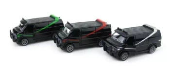 Samochód bus metalowy światło / dźwięk 1332466