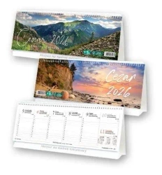 Kalendarz 2026 biurowy stojący Cezar MIX - Lucrum