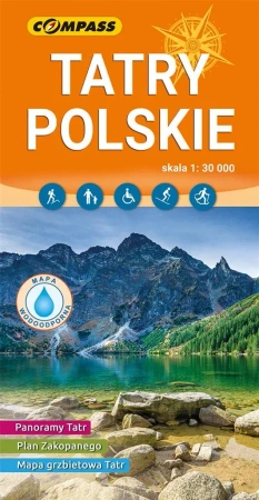 Mapa - Tatry Polskie 1:30 000 - praca zbiorowa