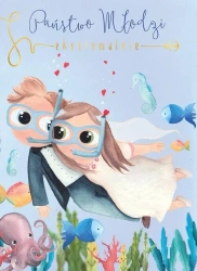 Karnet B6 Ślub - Nurkowie - Henry