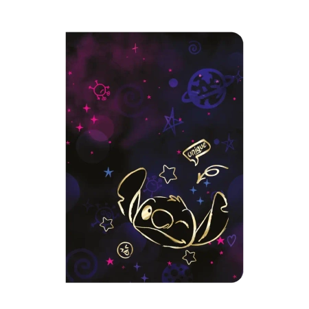 Zeszyt A5 60k.linia Disney Gold Stitch wzór 2 - PATIO