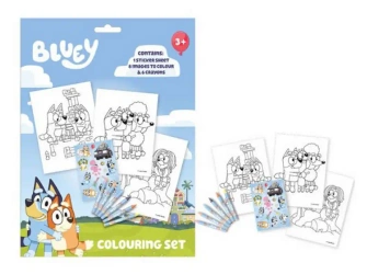 Zestaw do kolorowania Bluey - Kids Euroswan zabawki licencja